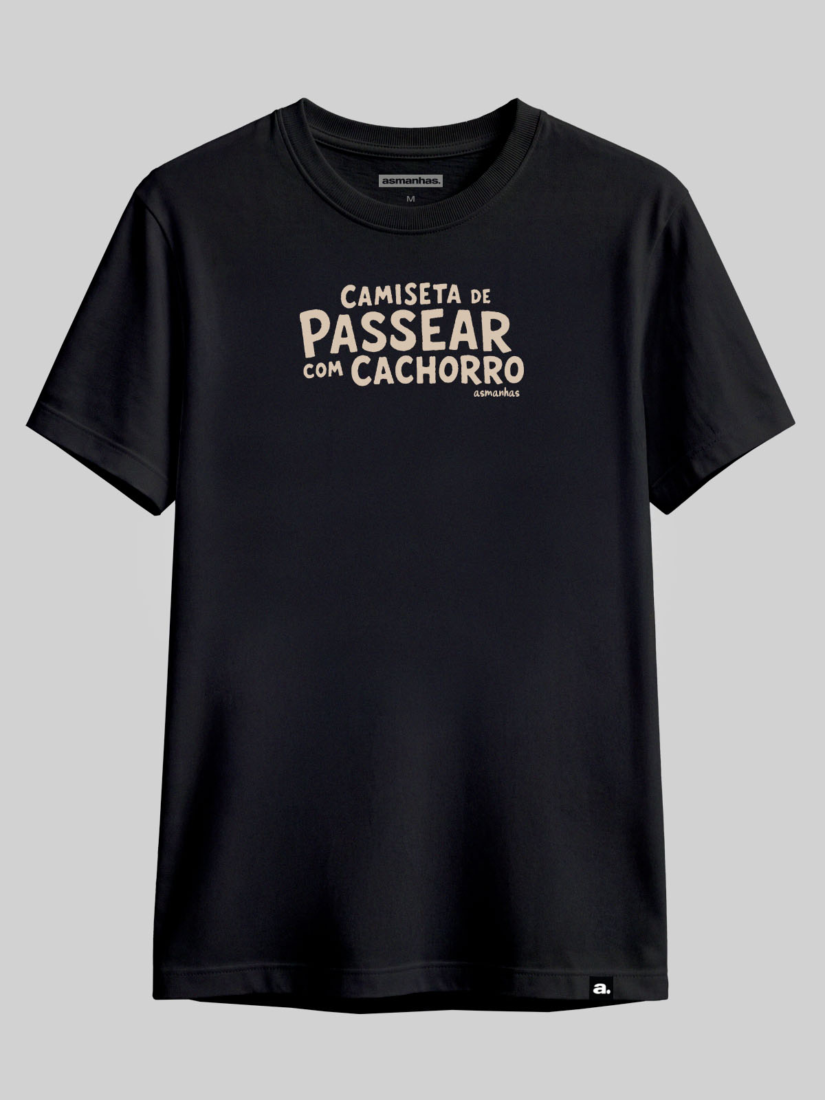 Camiseta Passear Com Cachorro Asmanhas