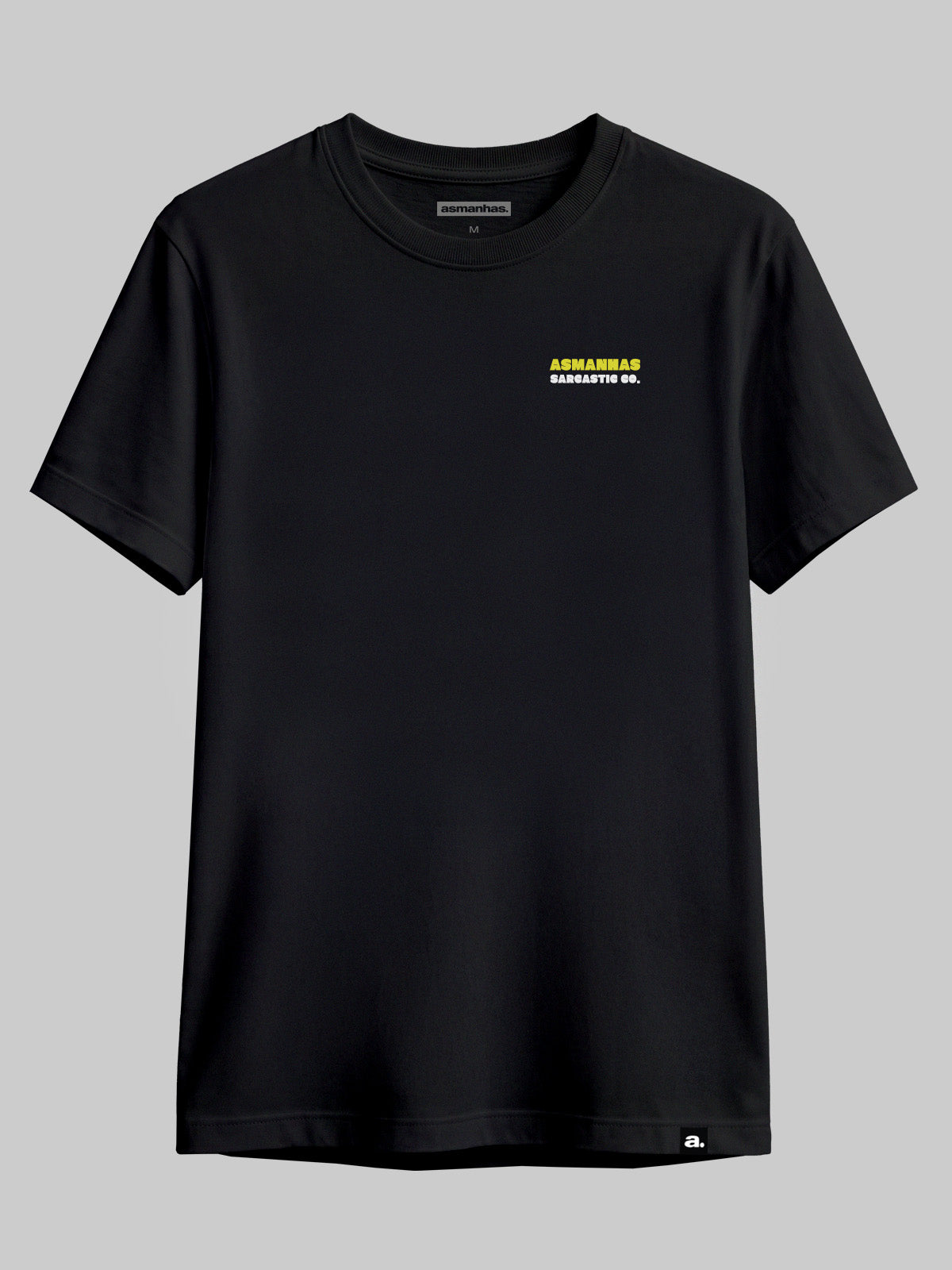 Camiseta Não Queria Ter Vindo Costas Asmanhas