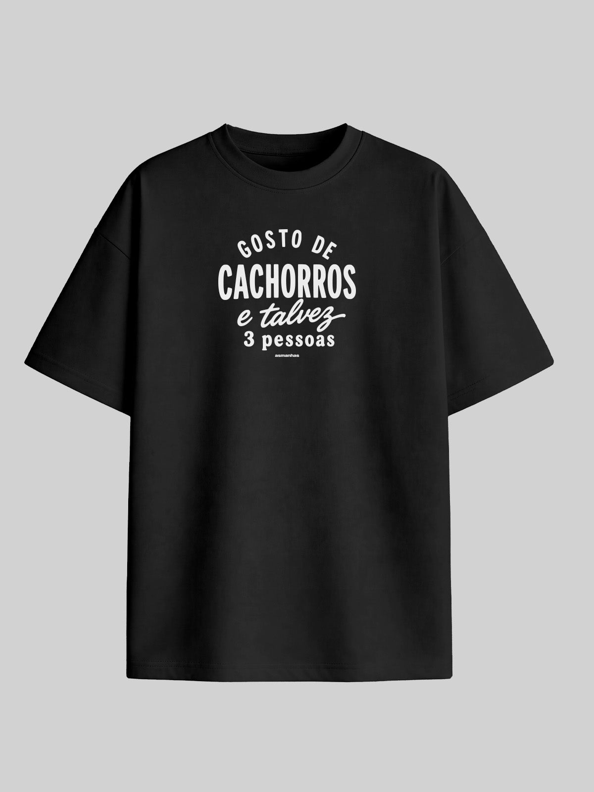 Camiseta Oversized 3 Pessoas Asmanhas