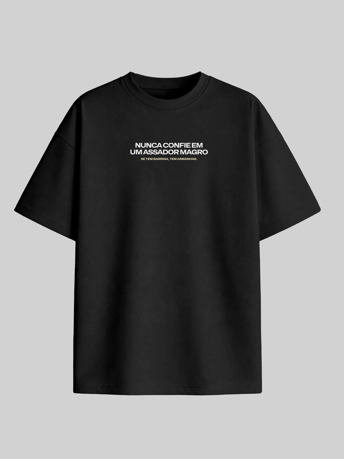 Camiseta Oversized Assador Magro Asmanhas