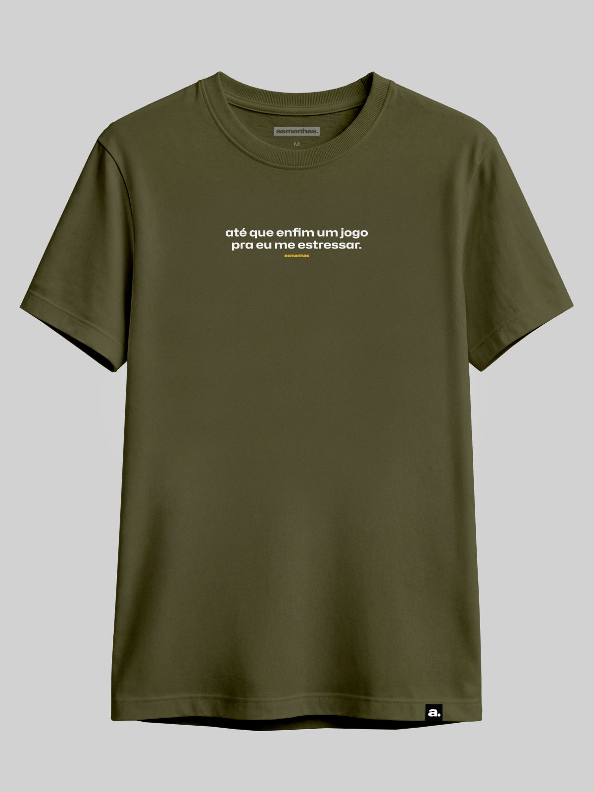 Camiseta Copa Jogo para Eu Me Estressar Asmanhas
