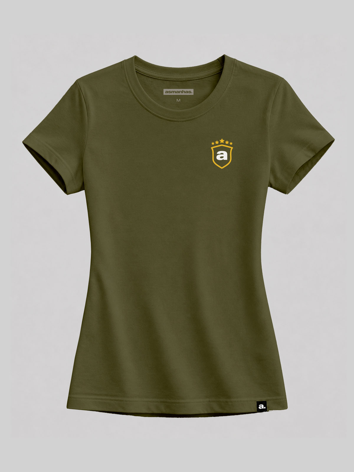 Camiseta Copa Feminina Vamo Caraio Costas Asmanhas