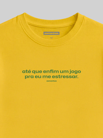 Camiseta Copa Feminina Jogo para Eu Me Estressar Asmanhas