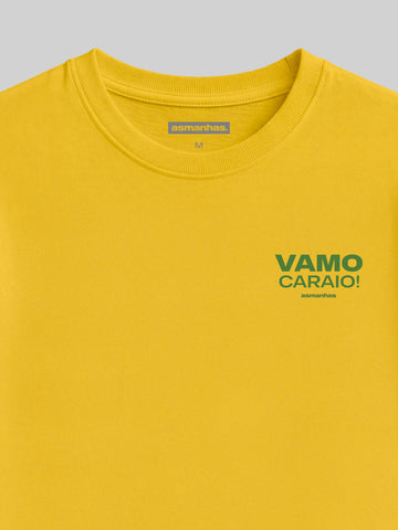 Camiseta Copa  Feminina Vamo Caraio Minimalista Asmanhas