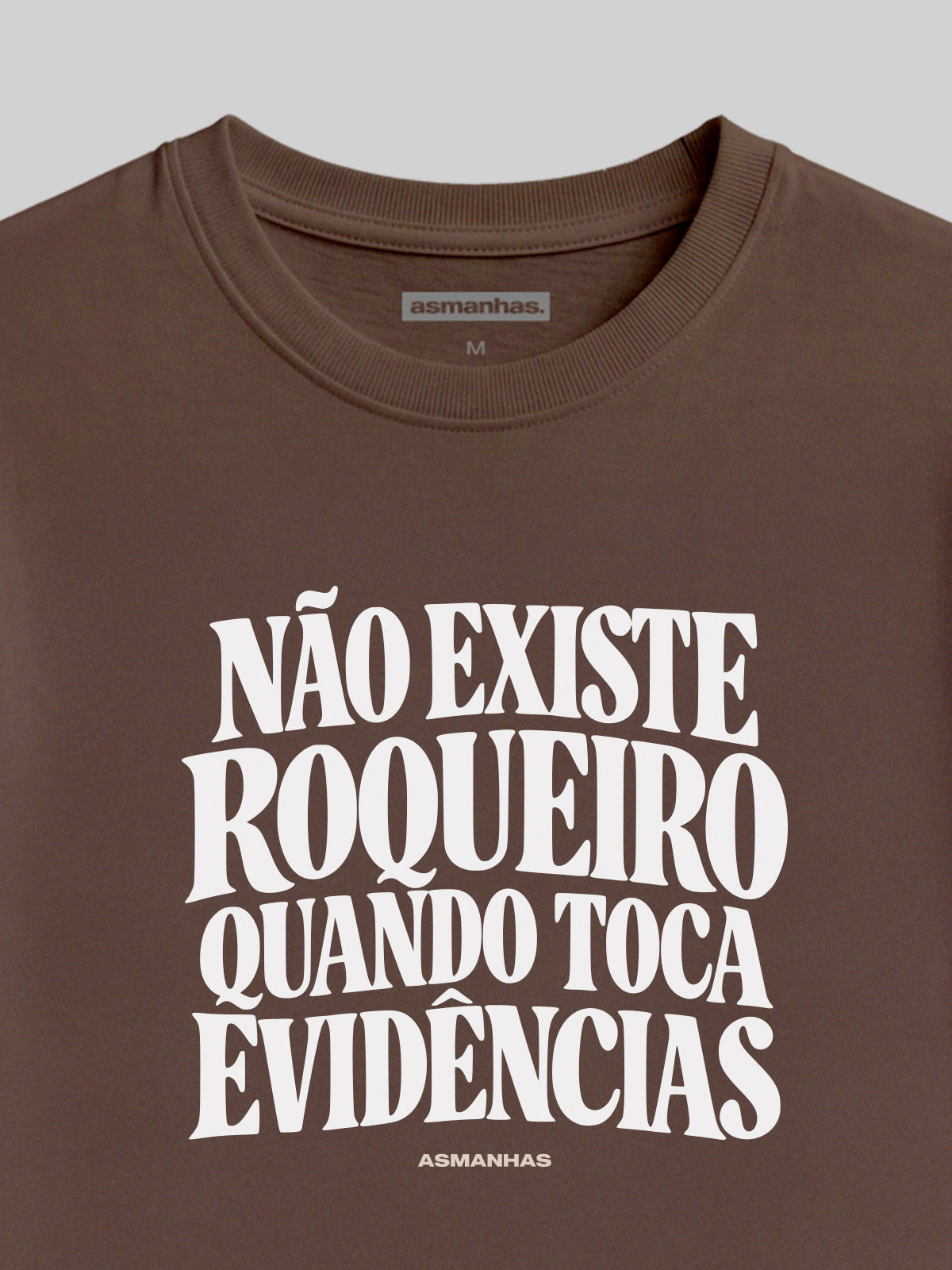 Camiseta Quando Toca Evidências Asmanhas