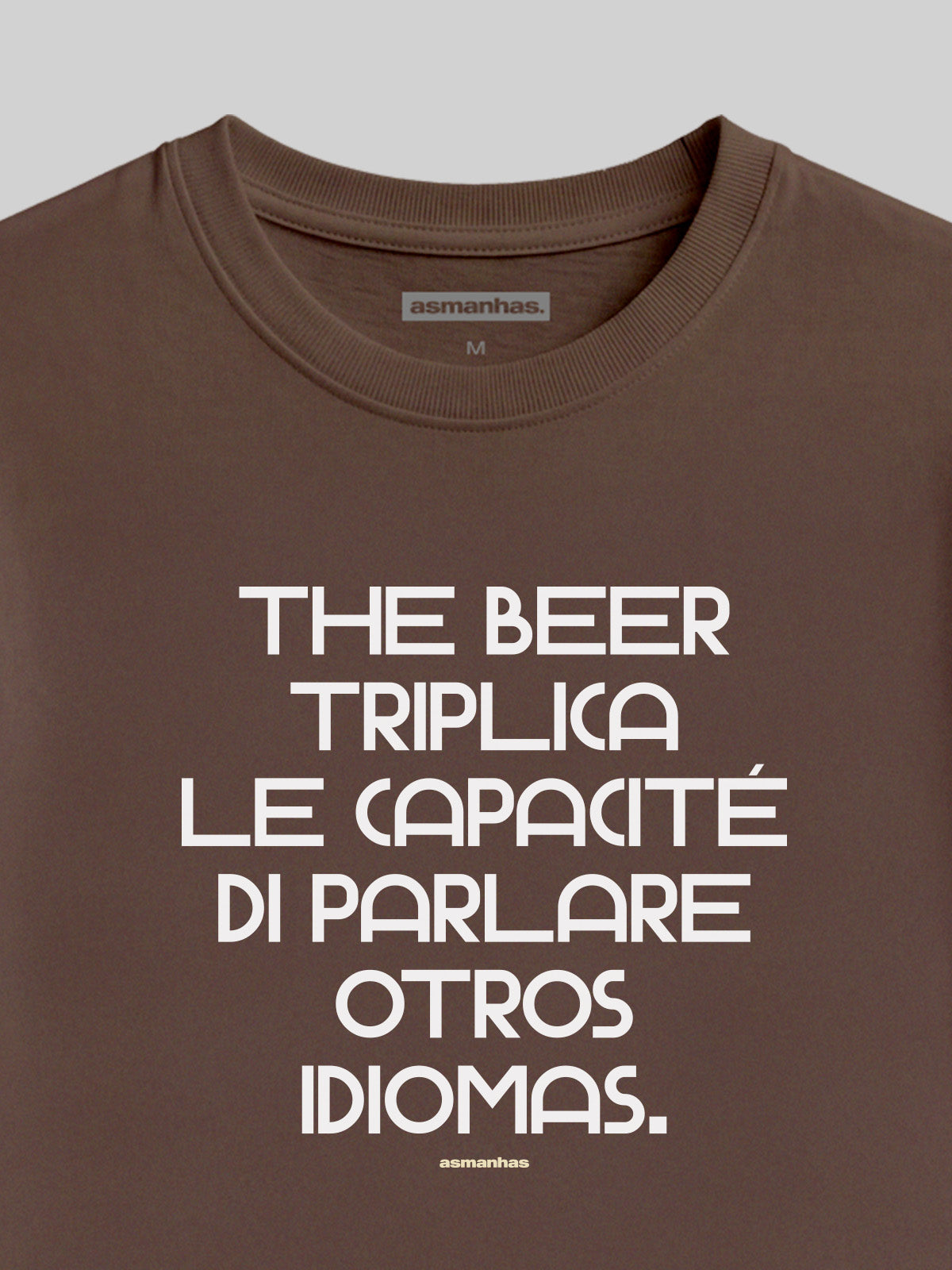 Camiseta Feminina The Beer Triplica Asmanhas