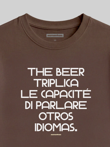 Camiseta Feminina The Beer Triplica Asmanhas