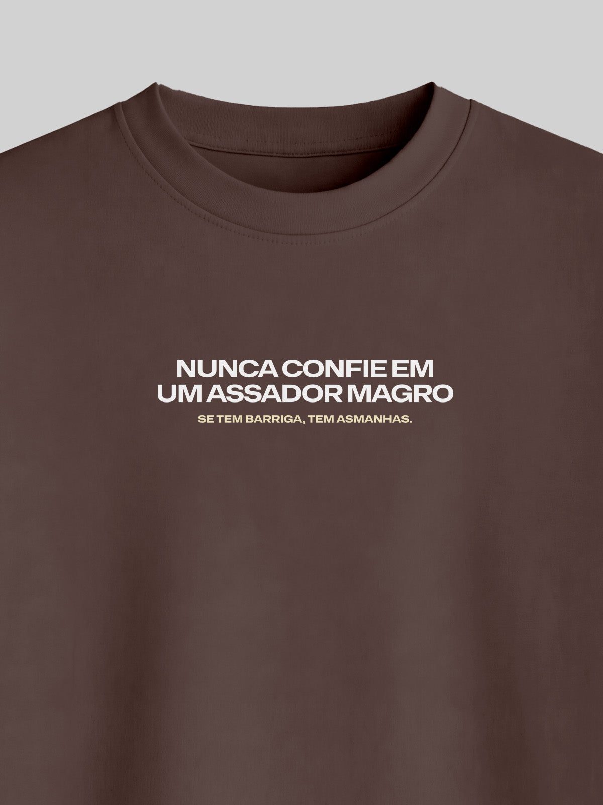 Camiseta Oversized Assador Magro Asmanhas
