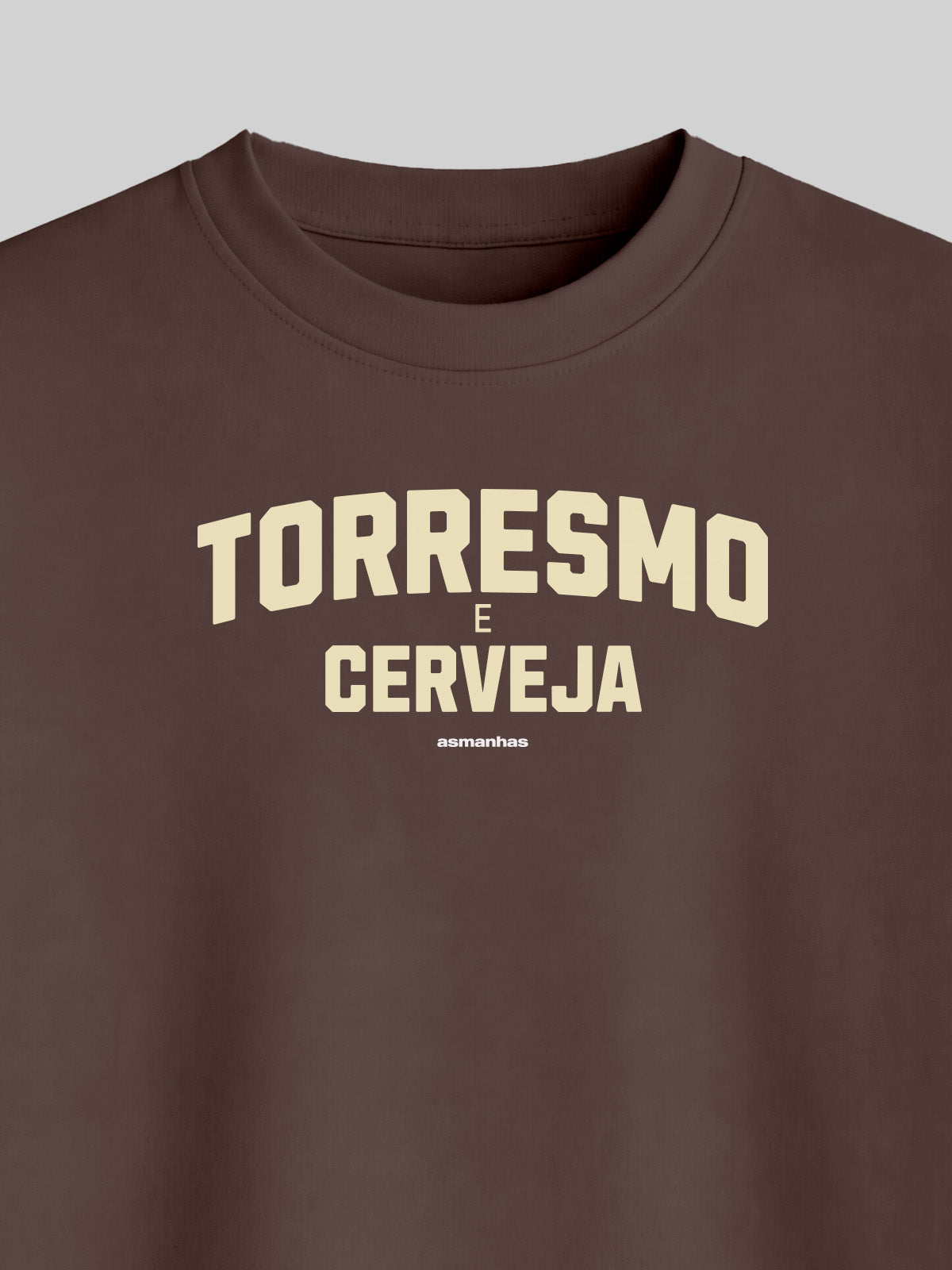 Camiseta Oversized Torresmo e Cerveja Asmanhas