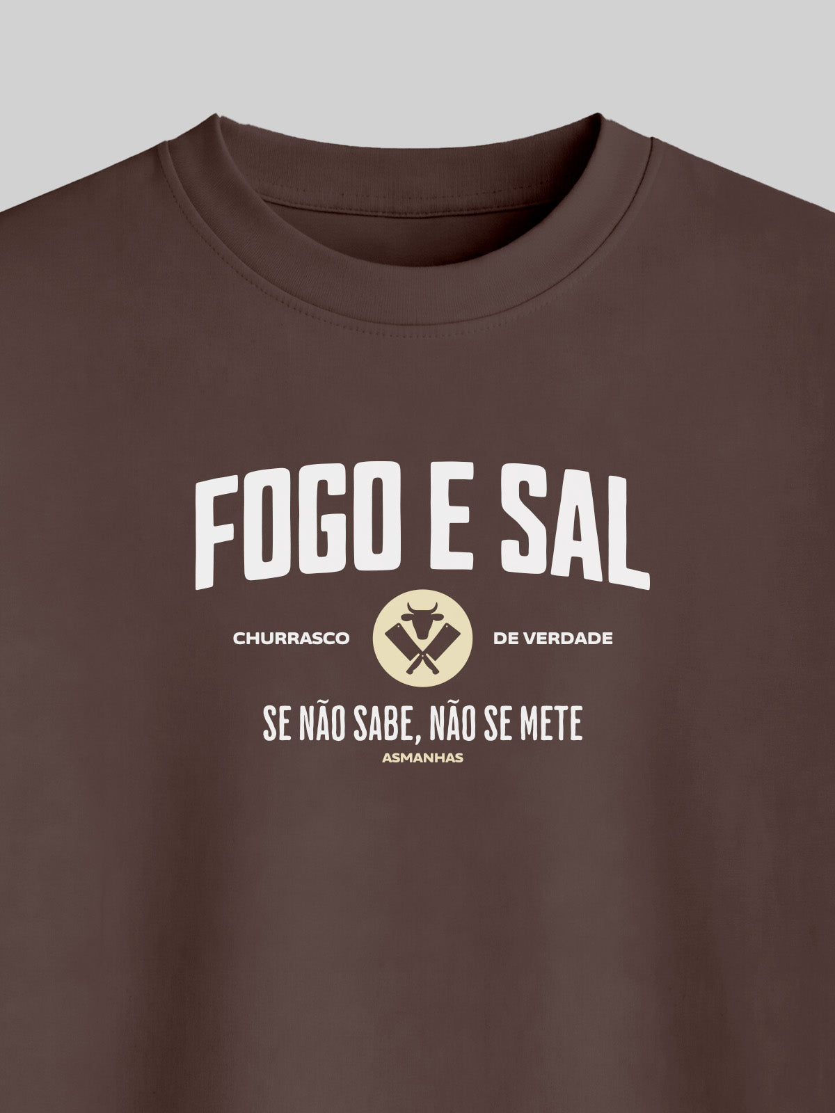 Camiseta Oversized Fogo e Sal Asmanhas