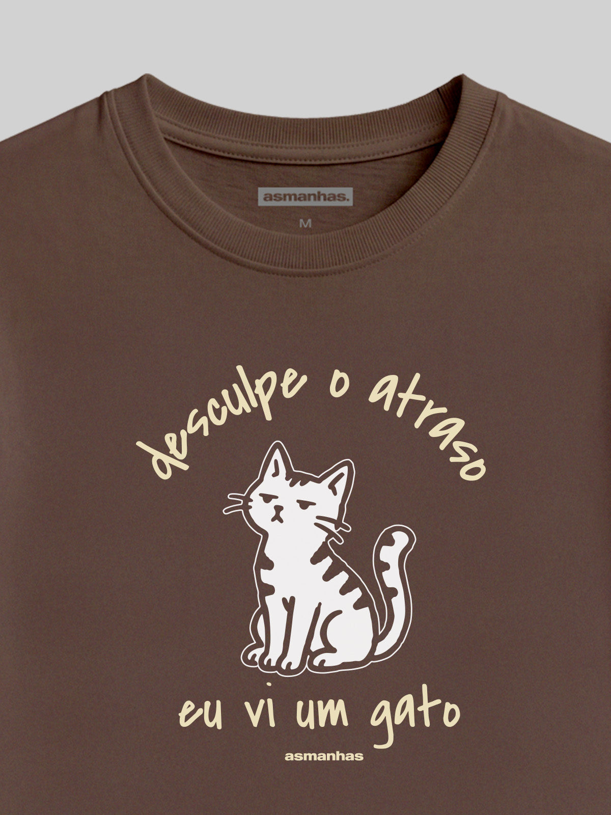 Camiseta Vi Um Gato Asmanhas