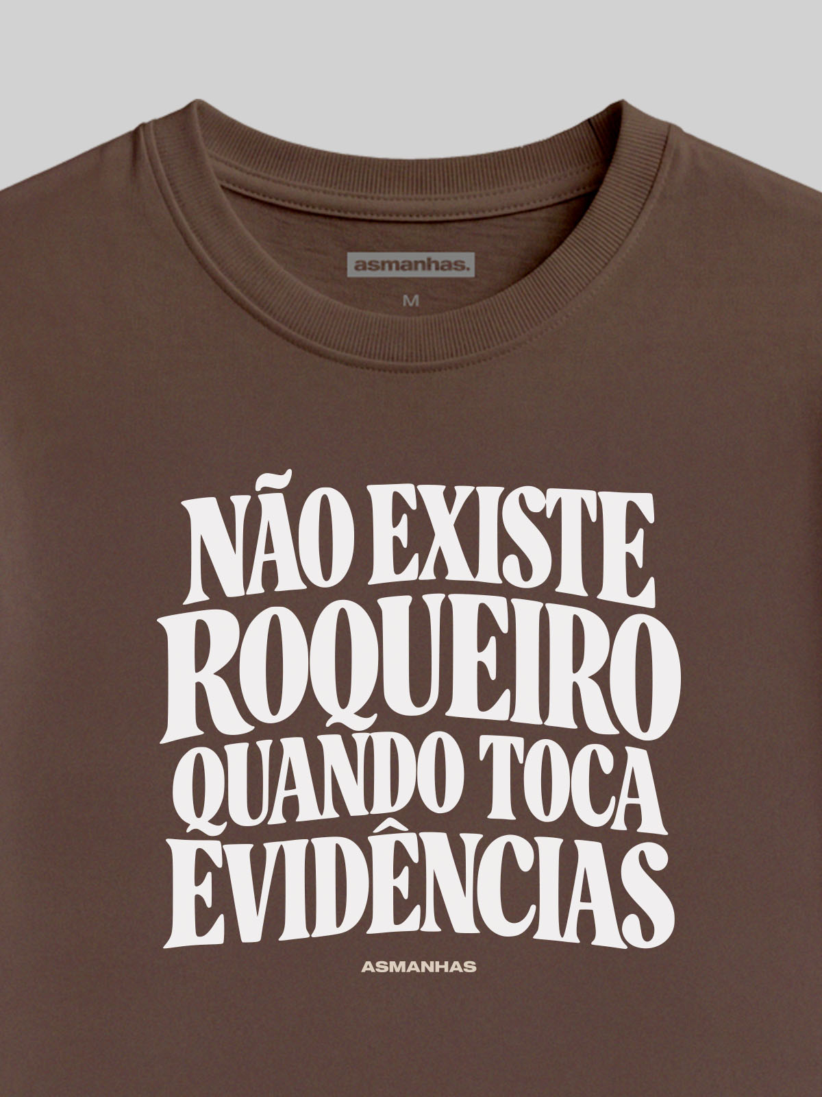 Camiseta Feminina Quando Toca Evidências Asmanhas