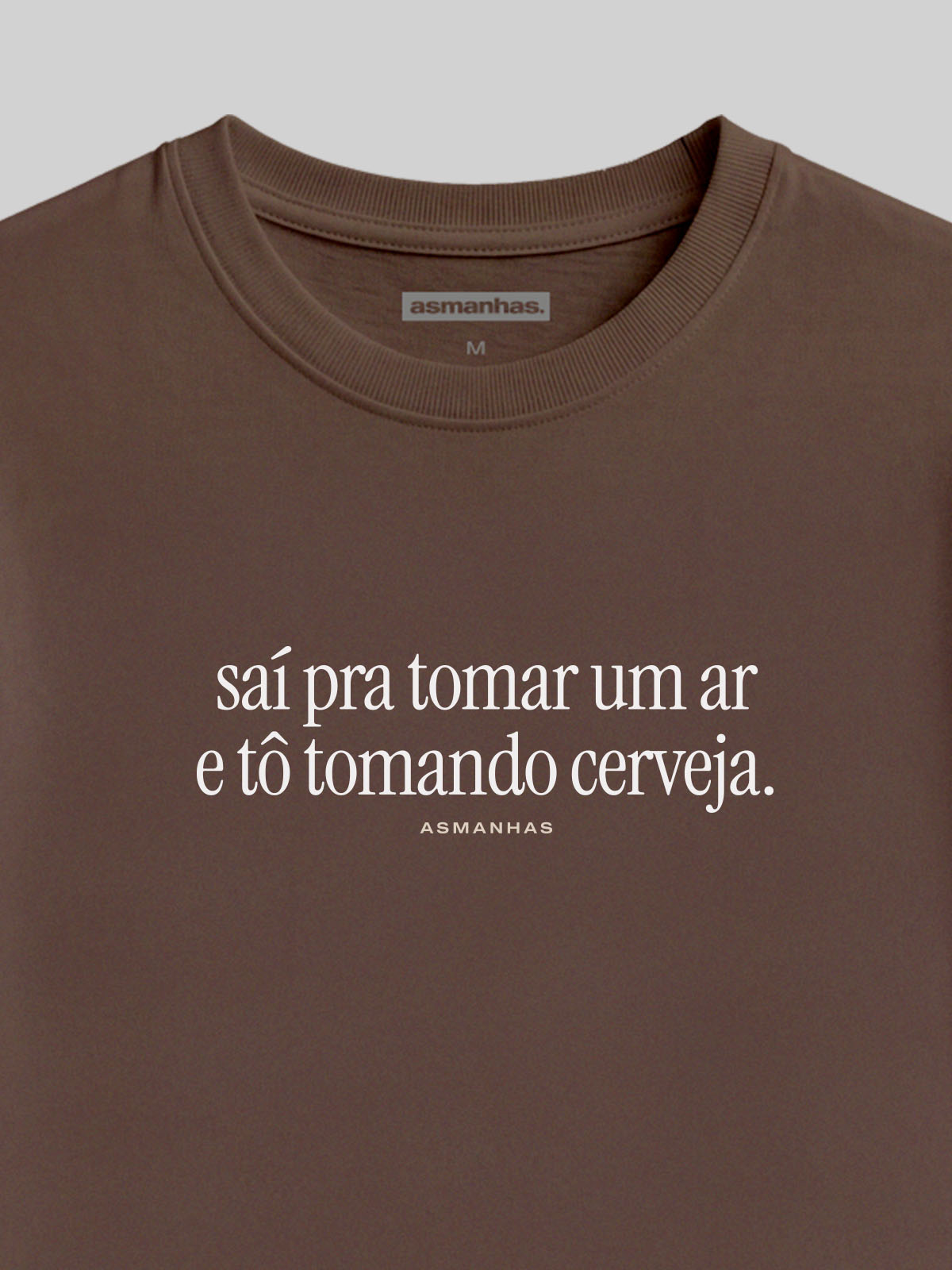 Camiseta Feminina Tô Tomando Cerveja Asmanhas