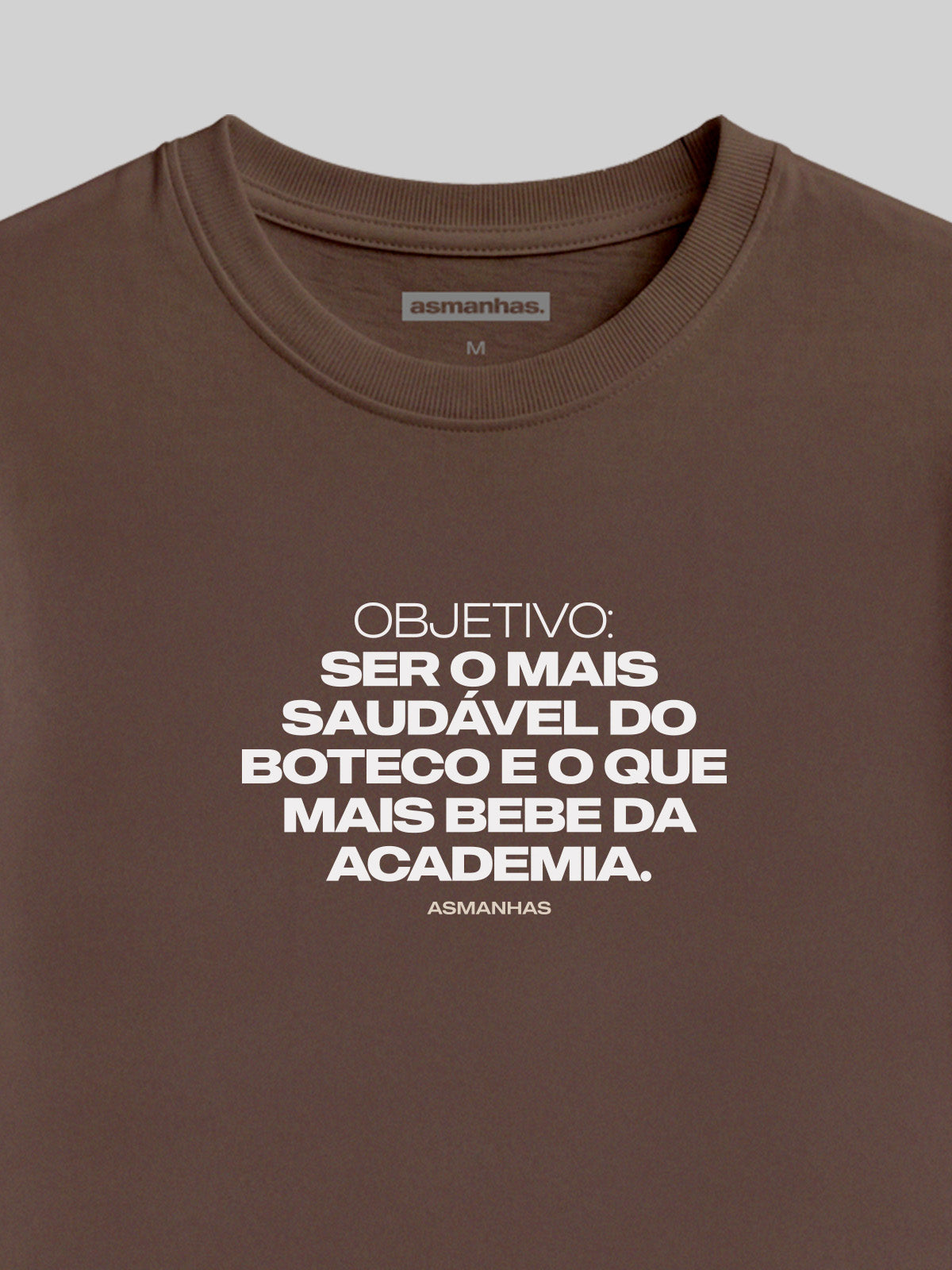 Camiseta Mais Saudável do Boteco Asmanhas