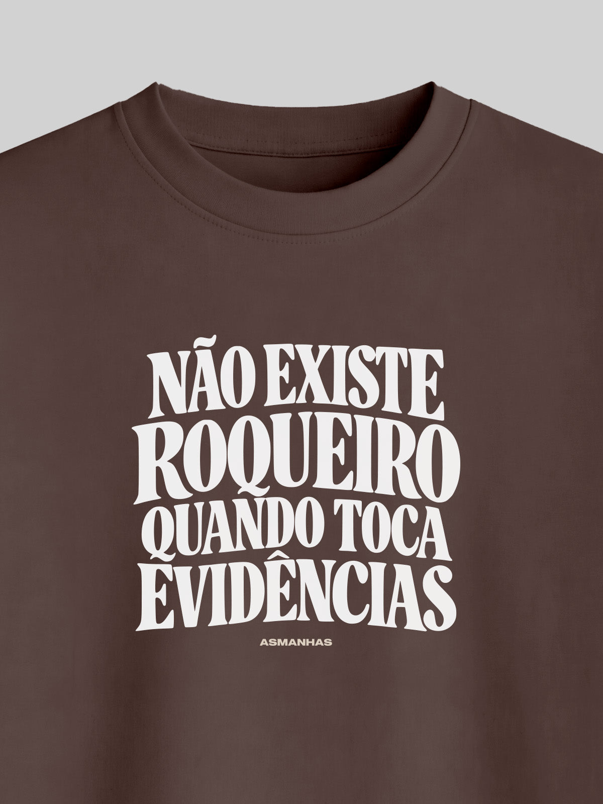 Camiseta Oversized Quando Toca Evidências Asmanhas