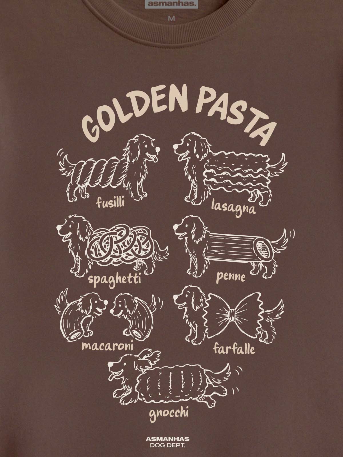 Camiseta Golden Pasta Asmanhas