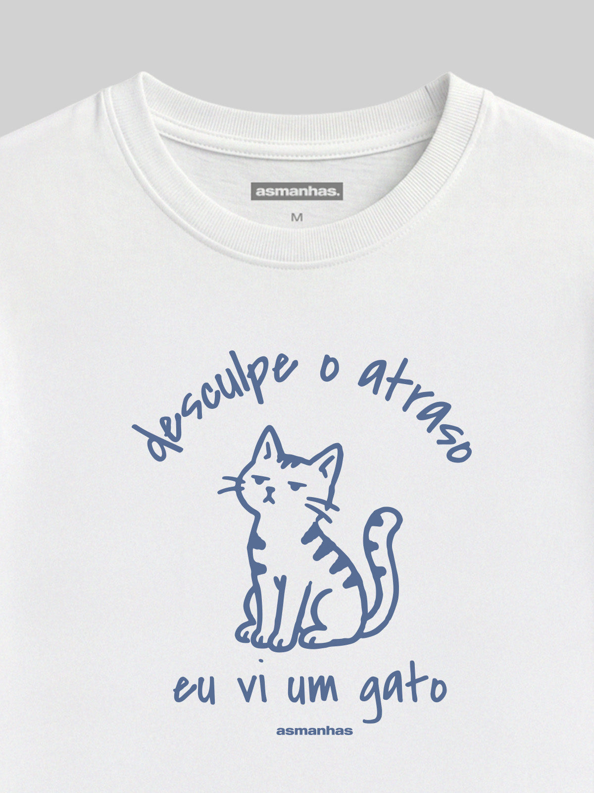 Camiseta Vi Um Gato Asmanhas