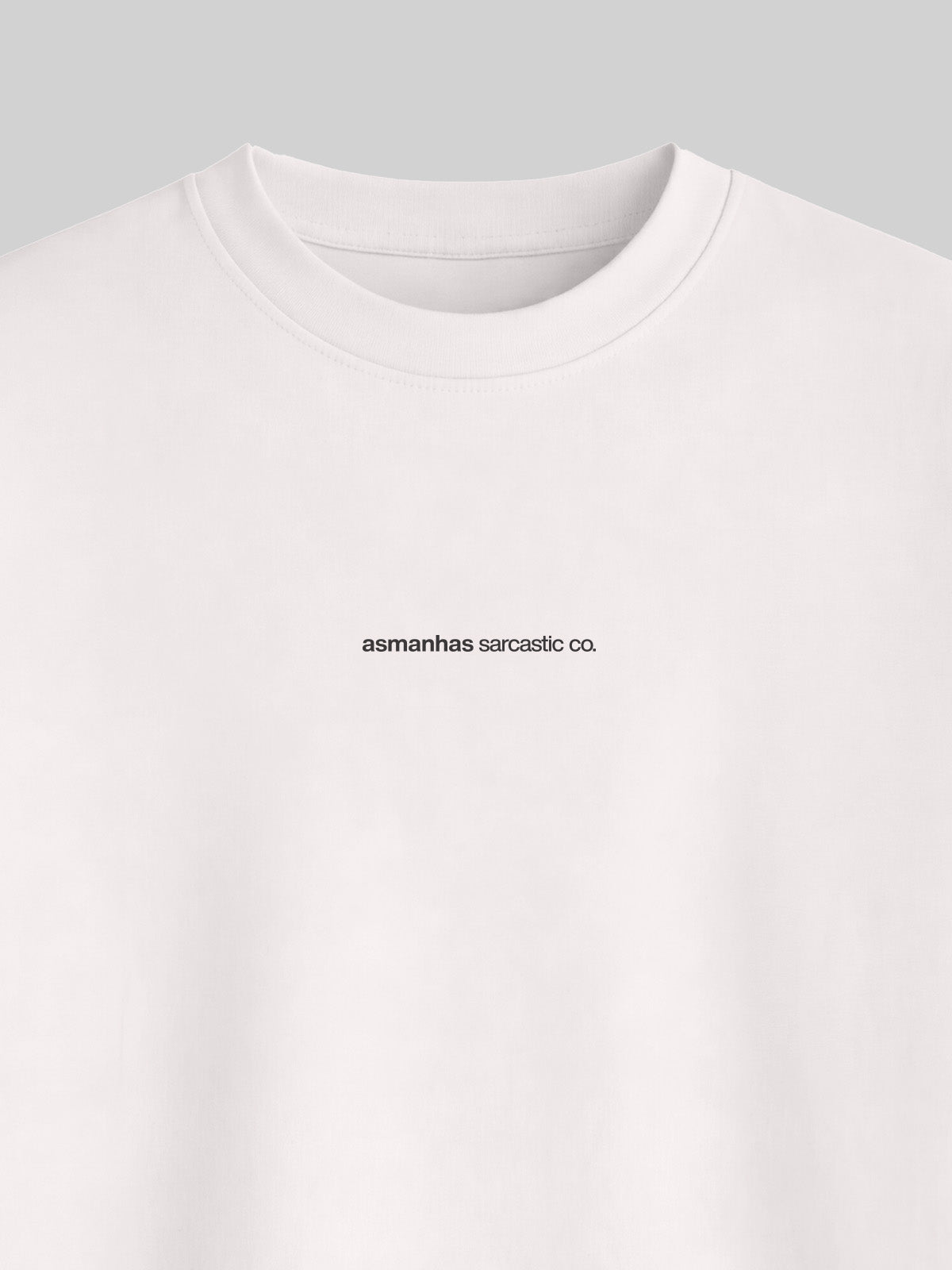 Camiseta Oversized Keep Calm Caraio Asmanhas