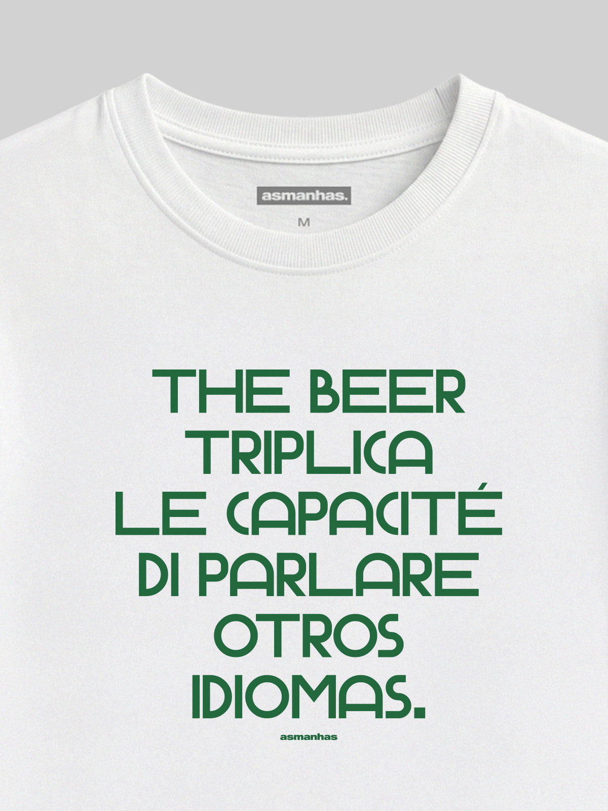 Camiseta Feminina The Beer Triplica Asmanhas