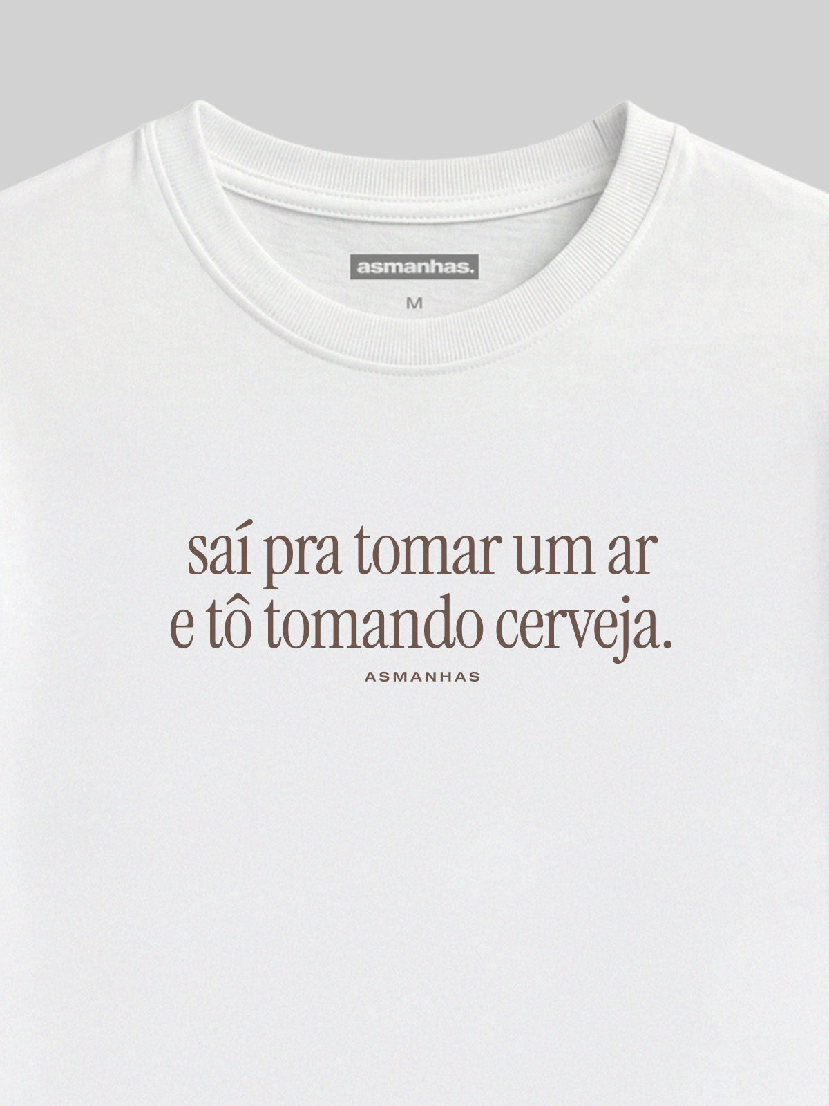 Camiseta Tô Tomando Cerveja Asmanhas