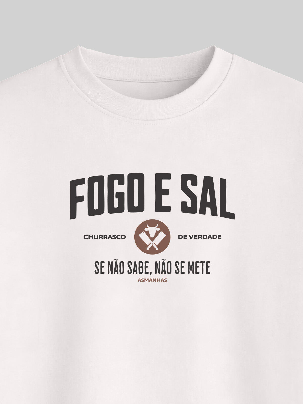 Camiseta Oversized Fogo e Sal Asmanhas