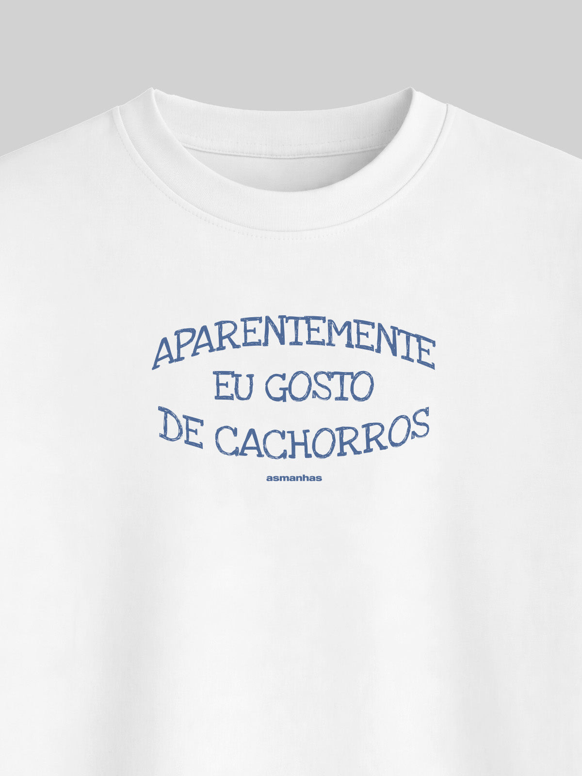 Camiseta Oversized Gosto de Cachorros Asmanhas