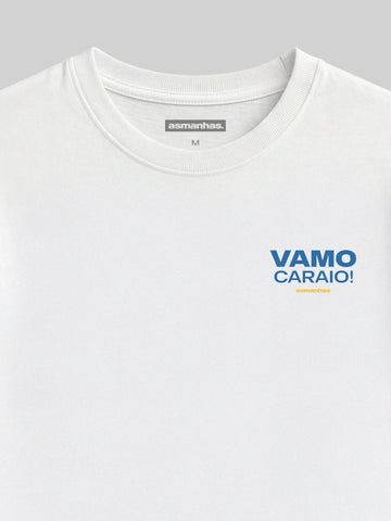 Camiseta Copa Vamo Caraio Minimalista Asmanhas