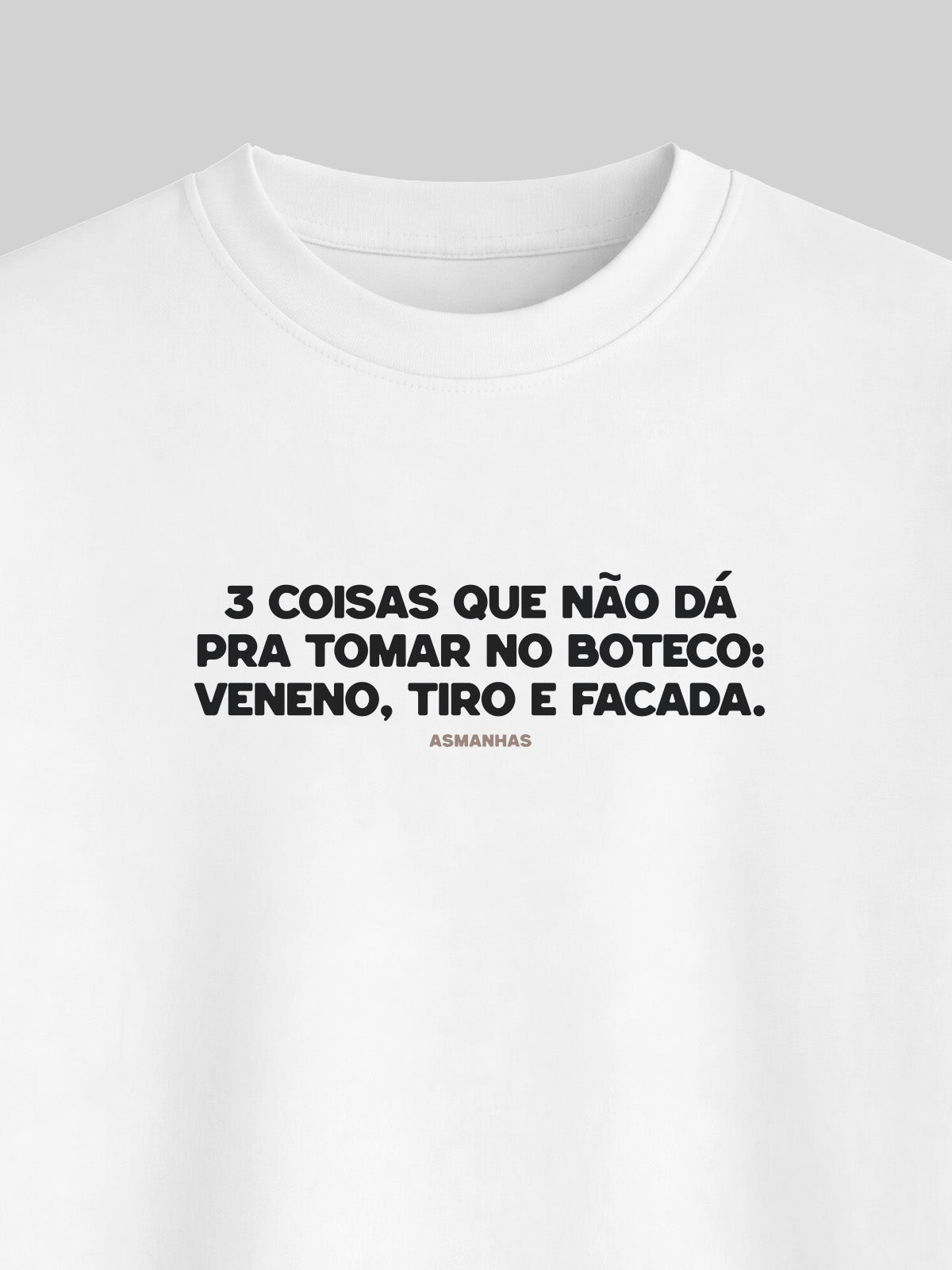 Camiseta Oversized Tomar no Boteco Asmanhas