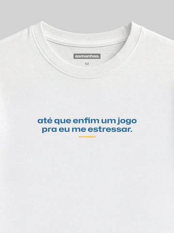 Camiseta Copa Feminina Jogo para Eu Me Estressar Asmanhas