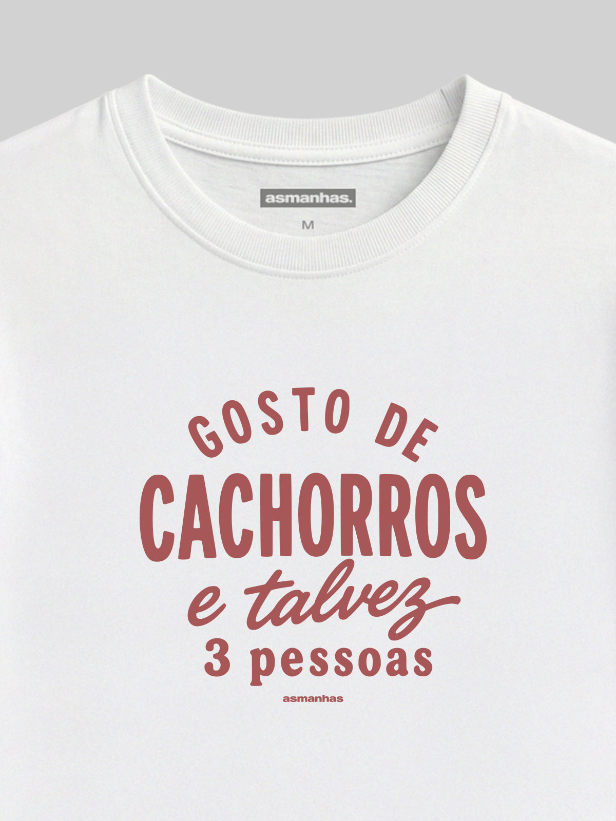 Camiseta 3 Pessoas Asmanhas