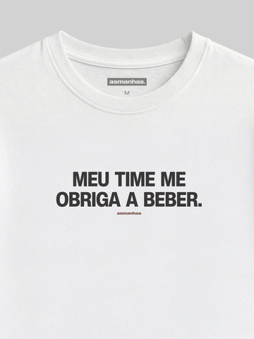 Camiseta Feminina Meu Time Me Obriga Asmanhas