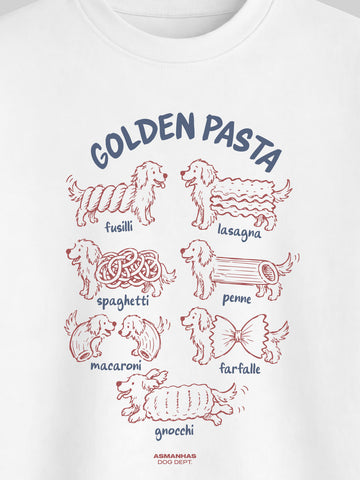 Camiseta Oversized Golden Pasta Asmanhas