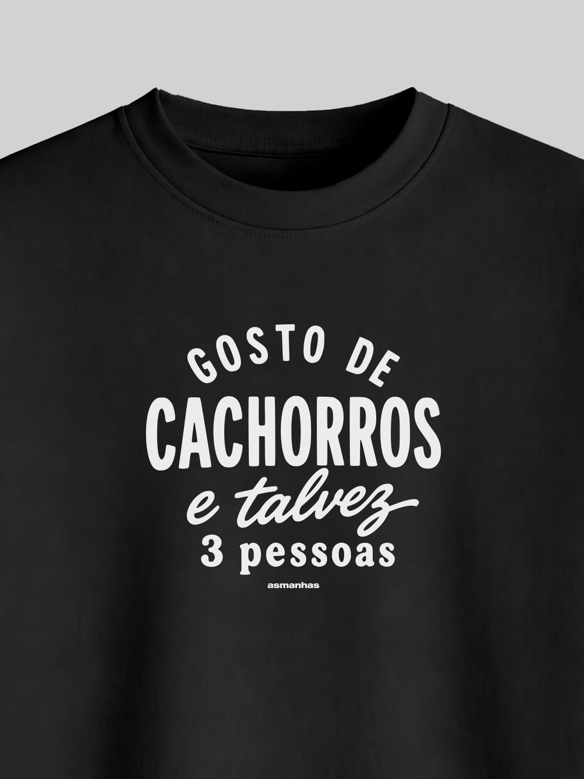 Camiseta Oversized 3 Pessoas Asmanhas