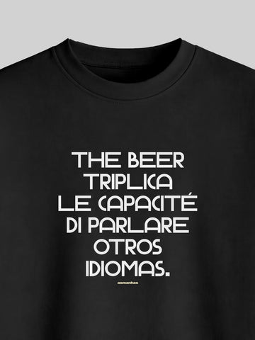 Camiseta Oversized The Beer Triplica Asmanhas