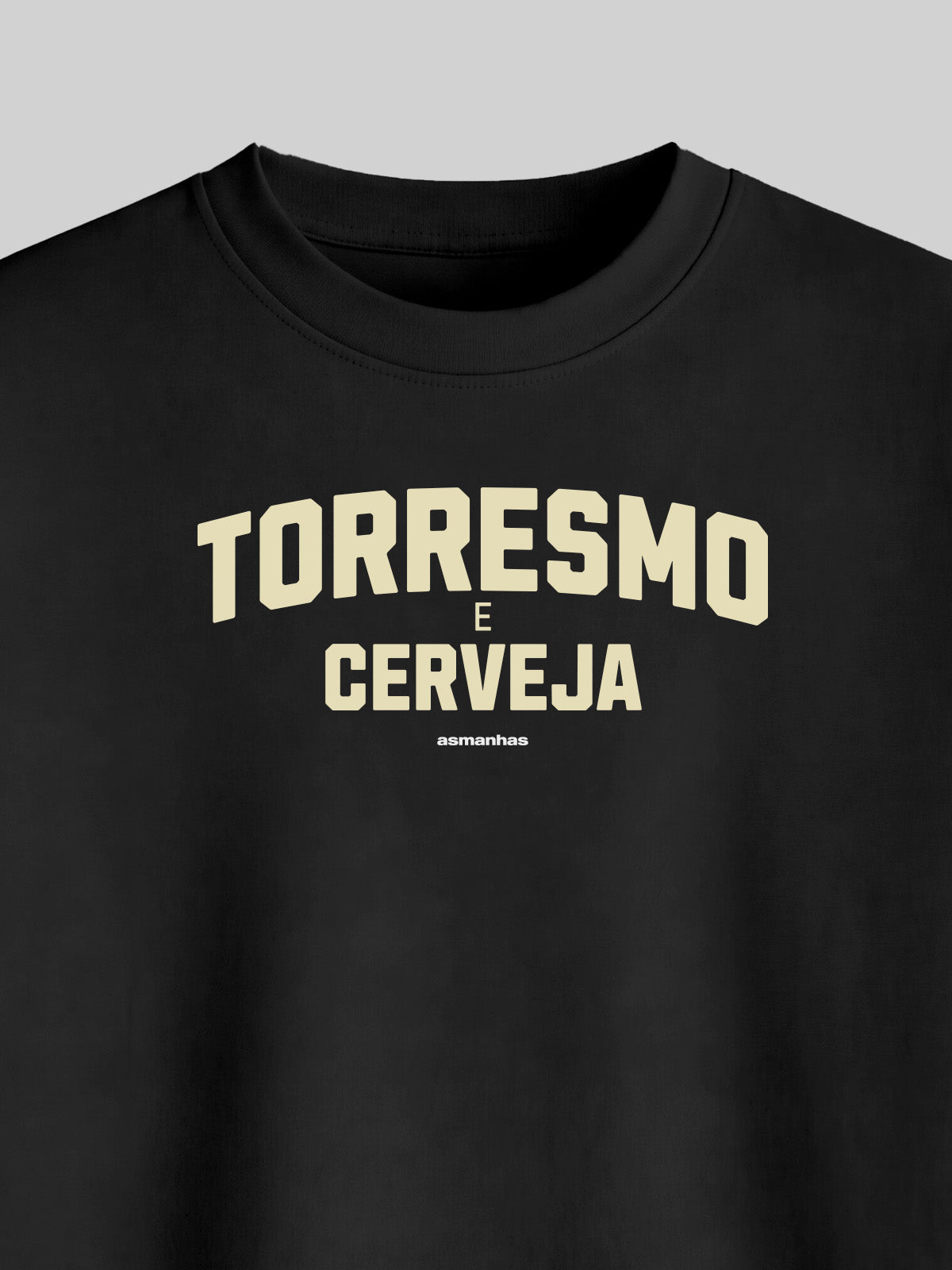 Camiseta Oversized Torresmo e Cerveja Asmanhas