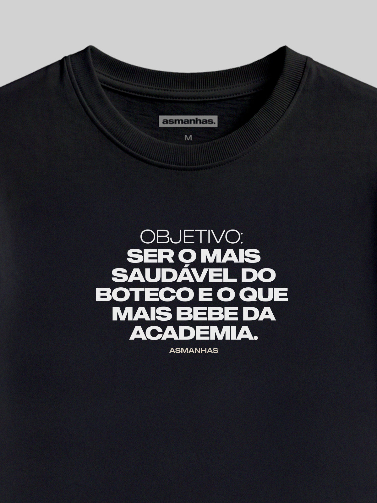 Camiseta Mais Saudável do Boteco Asmanhas