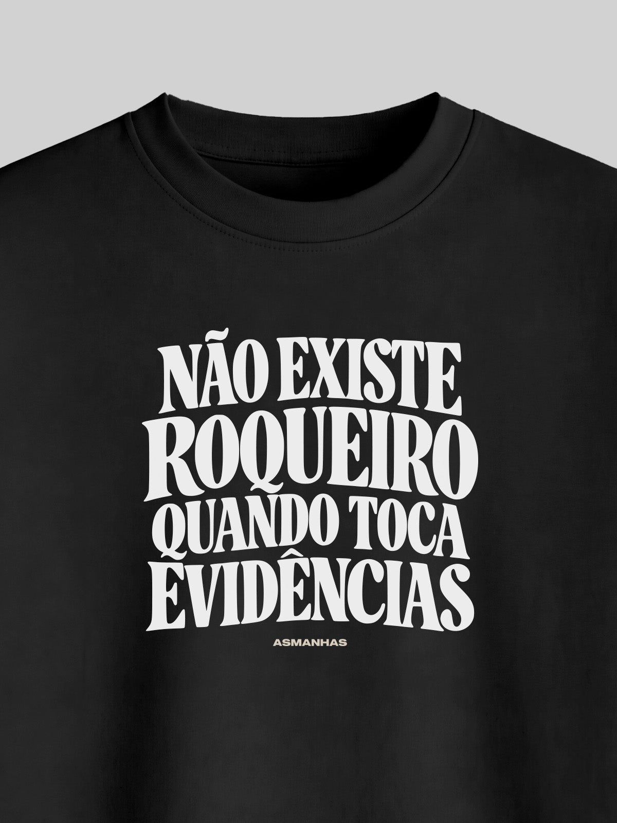 Camiseta Oversized Quando Toca Evidências Asmanhas