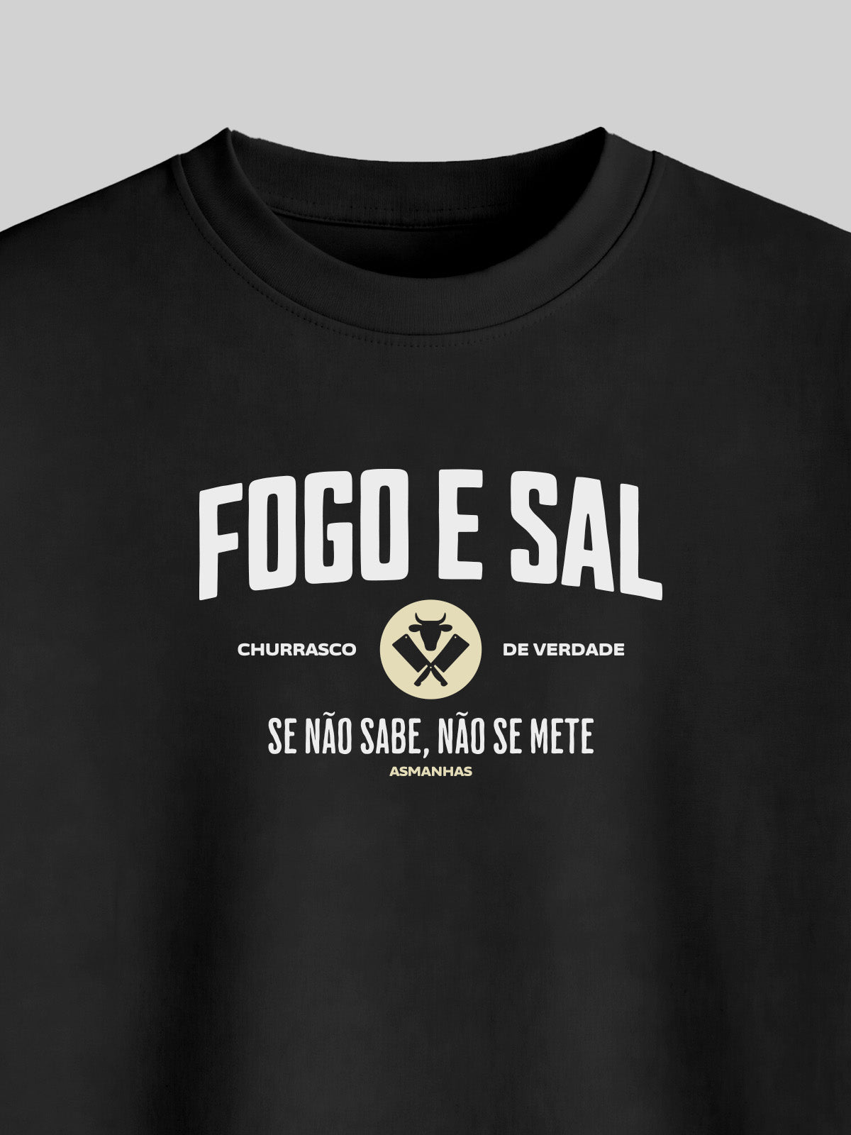 Camiseta Oversized Fogo e Sal Asmanhas
