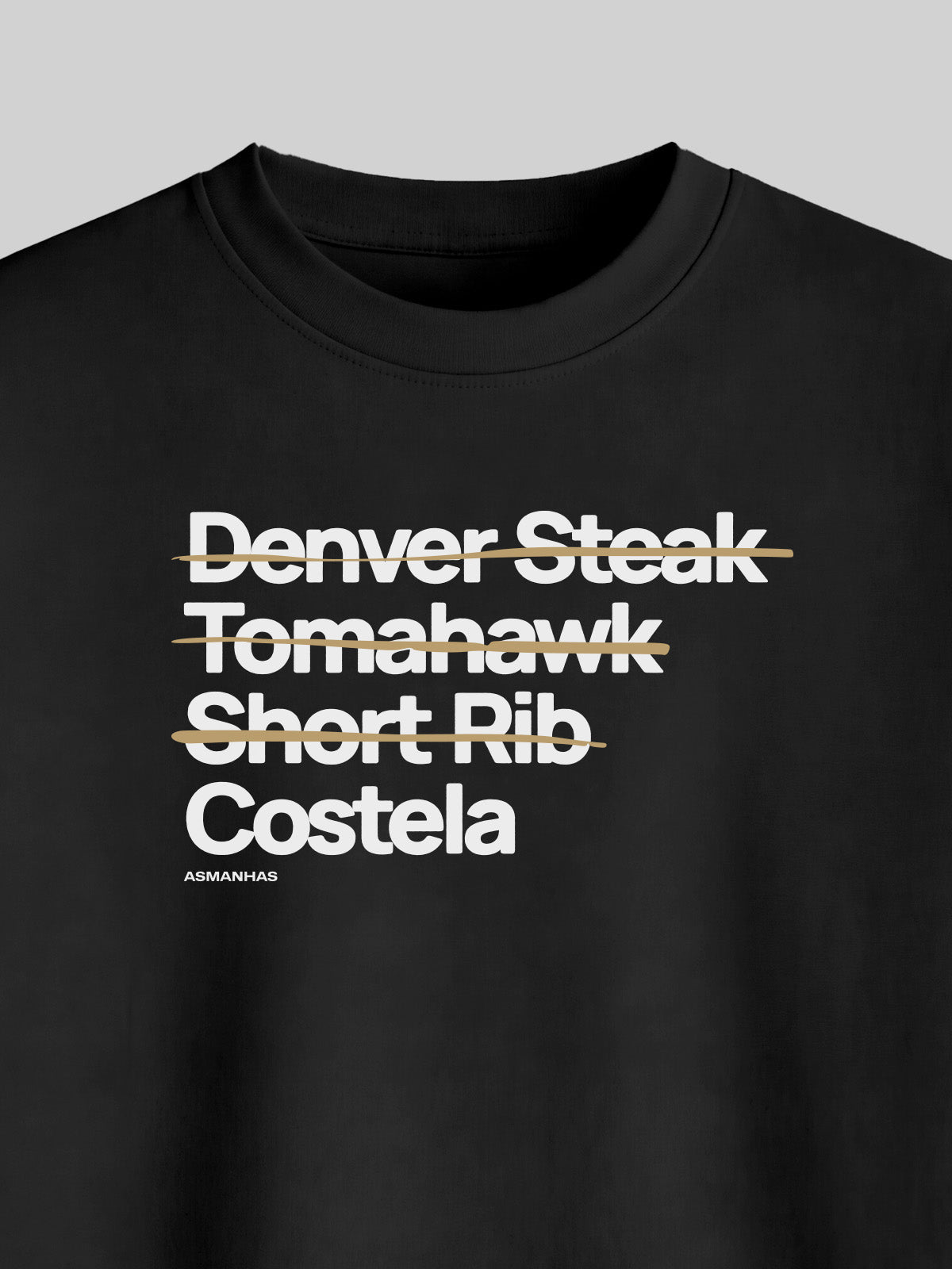 Camiseta Oversized Costela Asmanhas