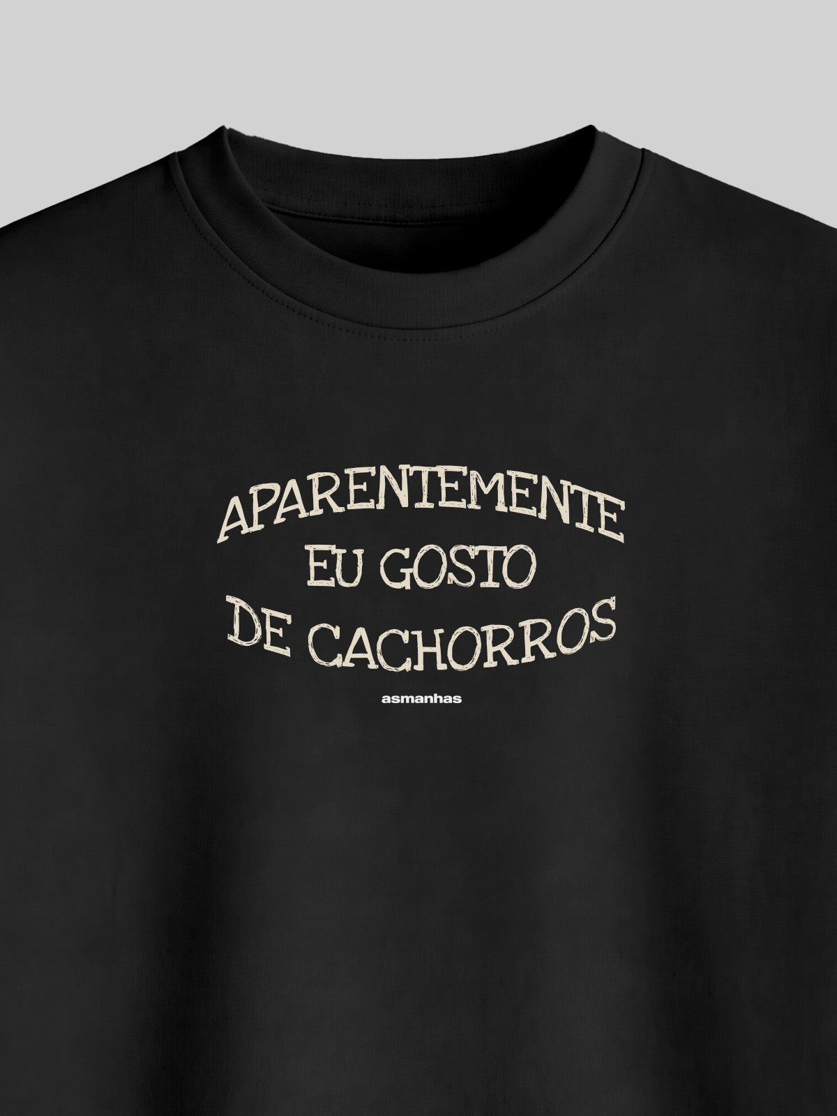 Camiseta Oversized Gosto de Cachorros Asmanhas