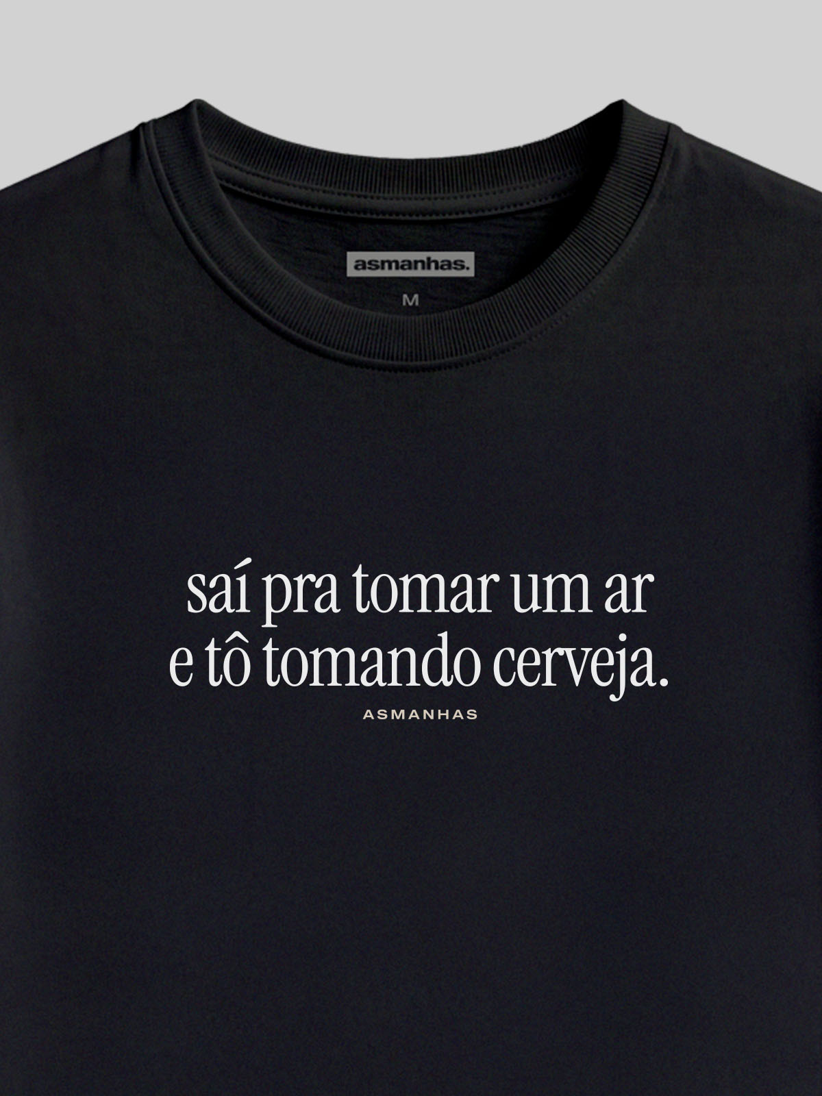 Camiseta Feminina Tô Tomando Cerveja Asmanhas
