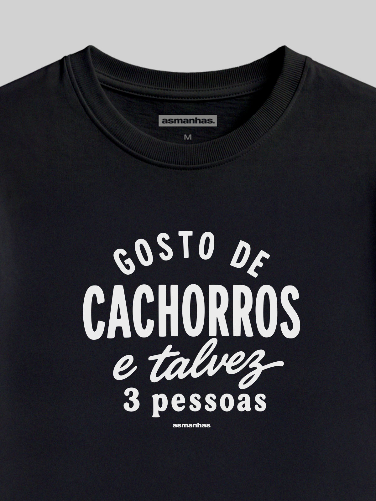 Camiseta 3 Pessoas Asmanhas