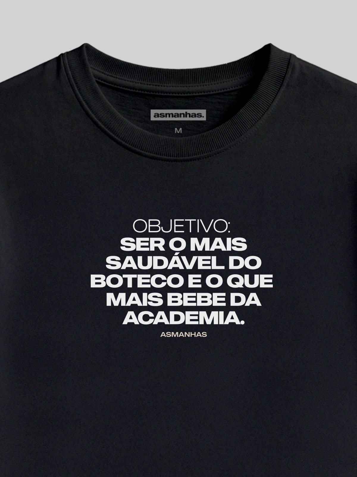Camiseta Feminina Mais Saudável do Boteco Asmanhas