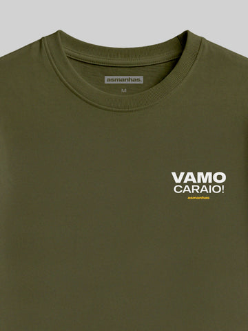 Camiseta Copa Vamo Caraio Minimalista Asmanhas