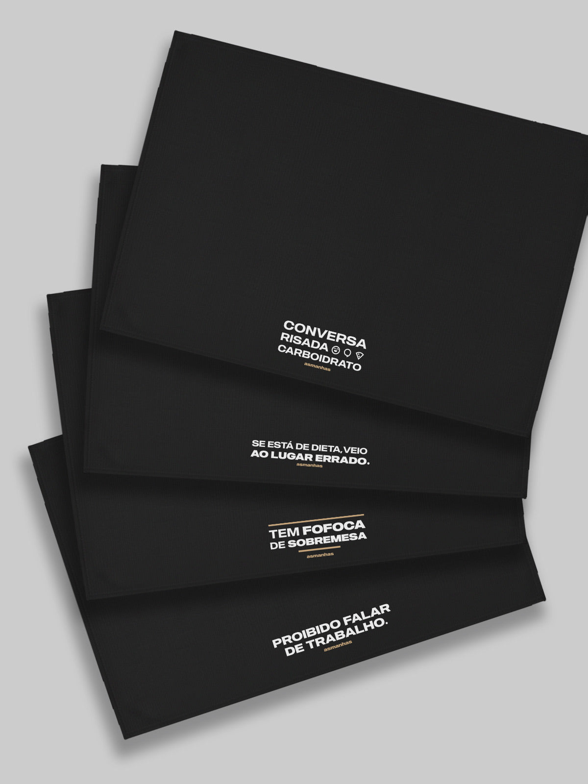 Jogo Americano Amigos & Comida Boa Asmanhas