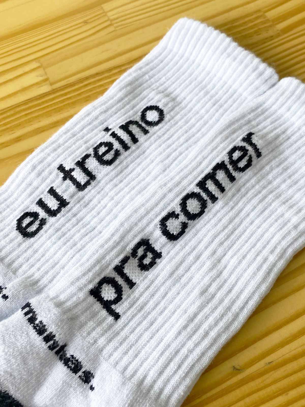 Kit 3 Pares de Meias - Academia com Sarcasmo - Asmanhas