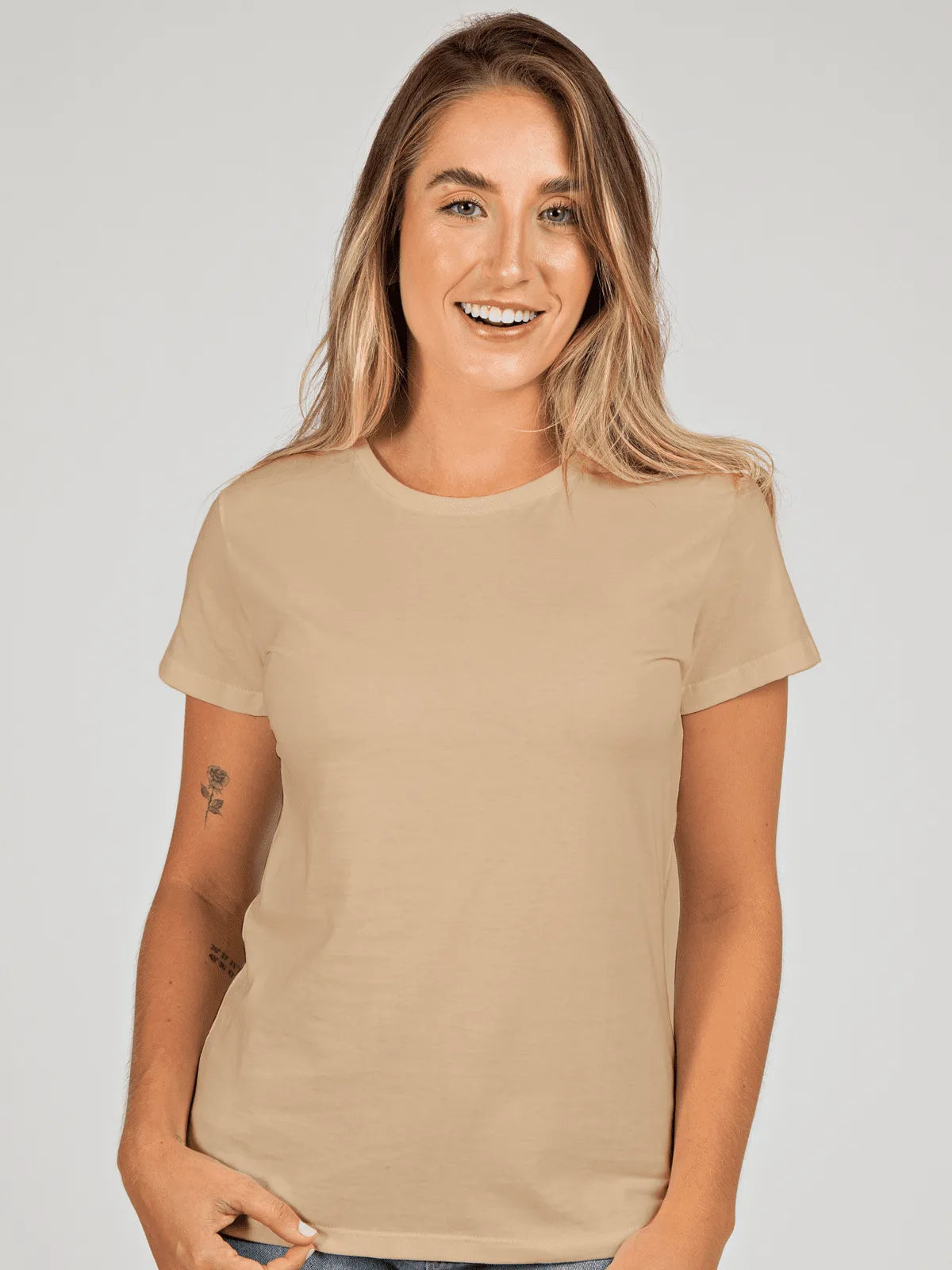 Camiseta Feminina Lisa Básica Asmanhas