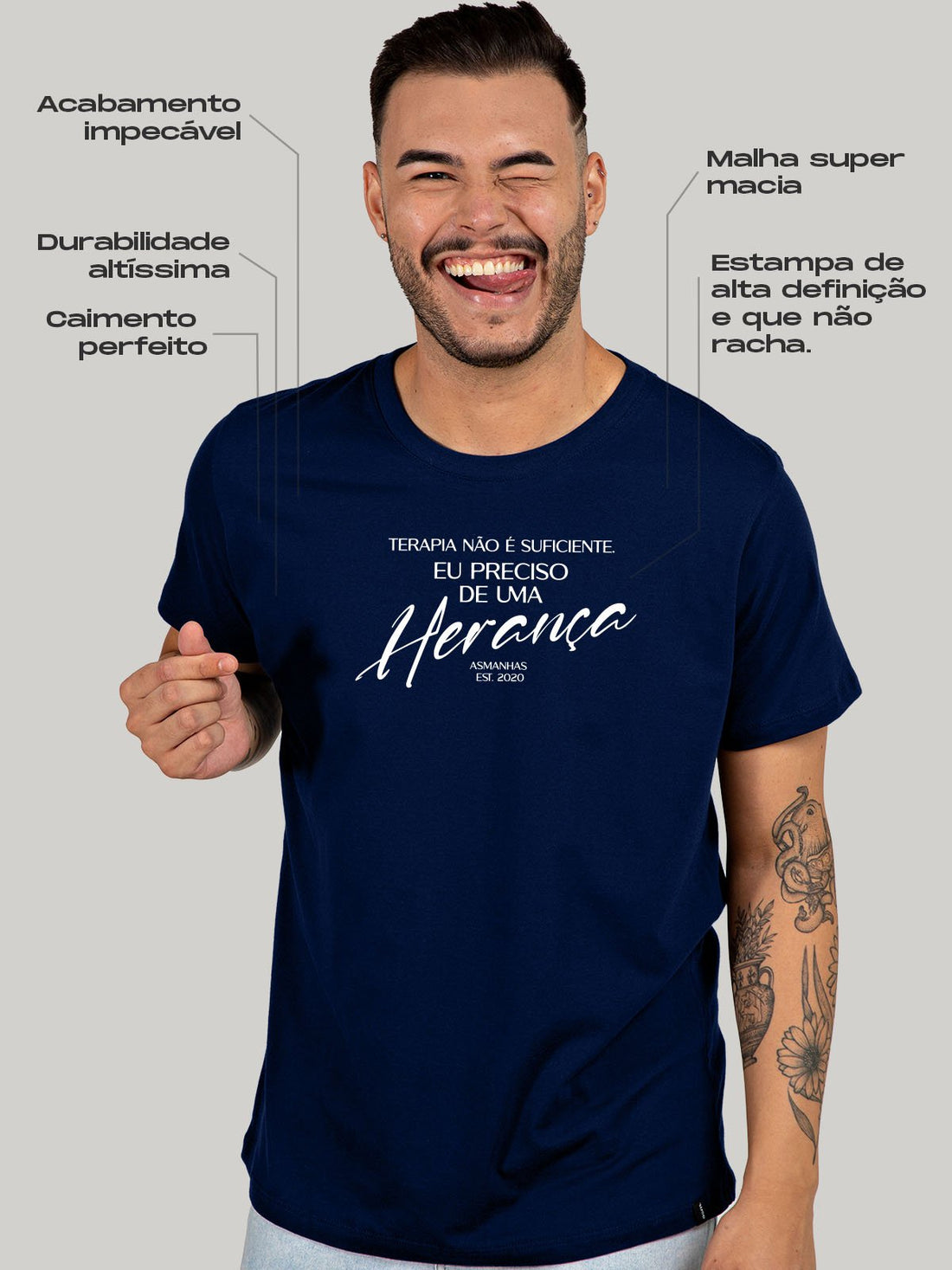 Camiseta Herança Asmanhas