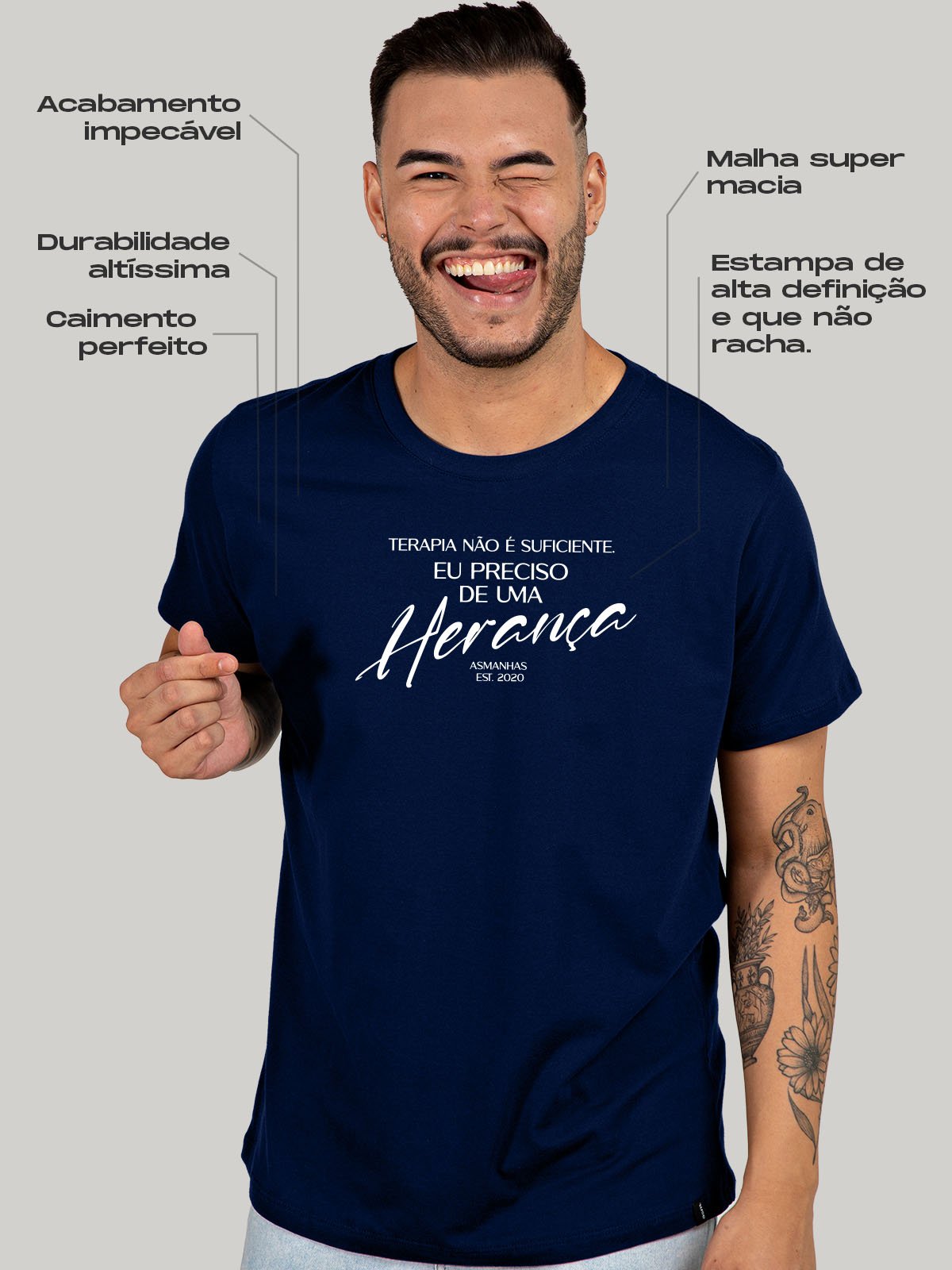 Camiseta Herança Asmanhas
