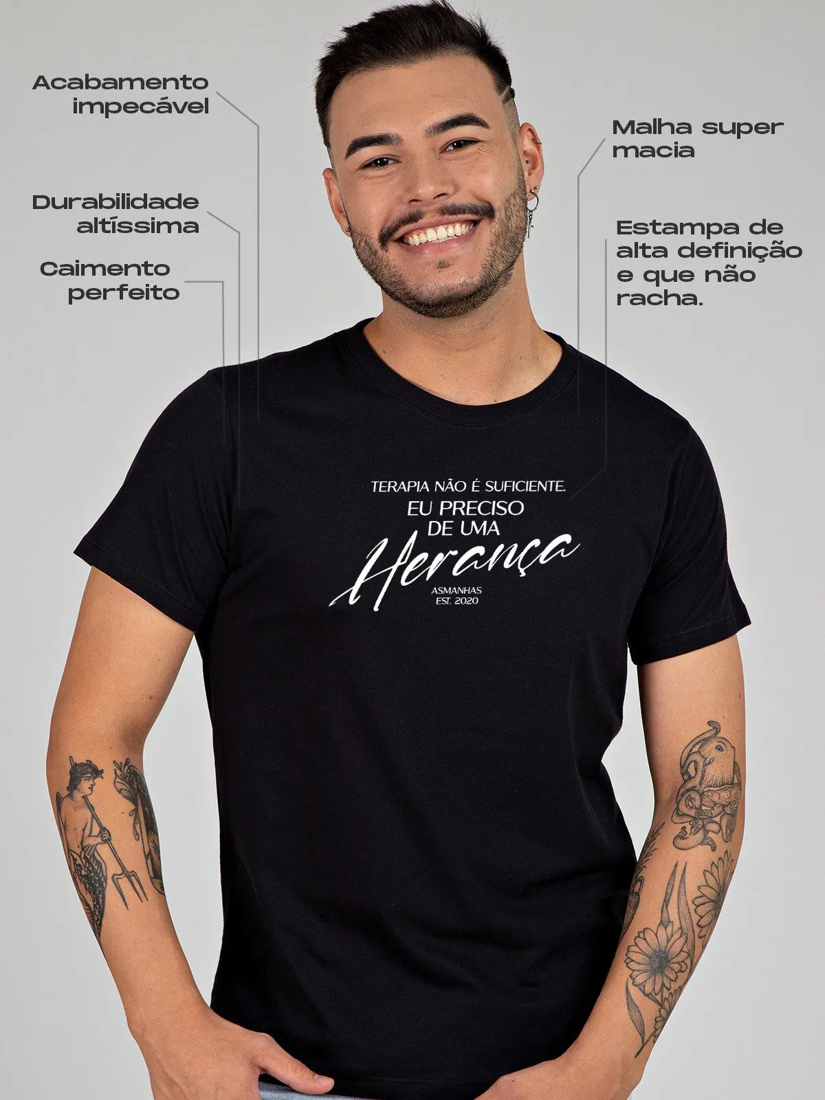 Camiseta Herança Asmanhas